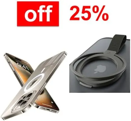 TORRAS Magnetic Phone Grip Ring Holder Kickstand