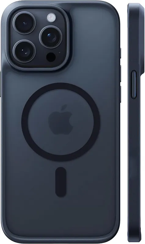 TORRAS Magnetic Shockproof Black iPhone 14 Pro Max in Black