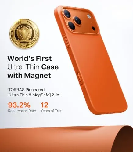 TORRAS Magnetic Slim Fit Bundle – Strong built in magnetic array