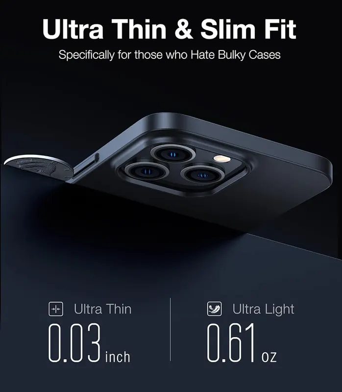 TORRAS Magnetic Slim Fit Designed – Velvety nano coating for grip