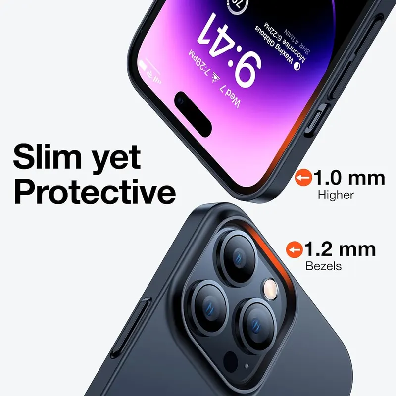 TORRAS Magnetic Slim Fit Designed – Raised bezels for screen safety