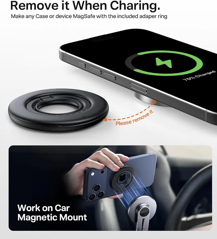 TORRAS Magnetic Stand Case & Magnetic Phone – product photo 7 of 8