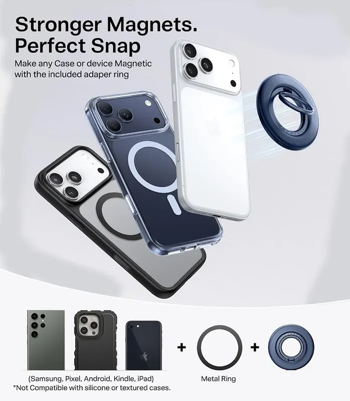 TORRAS Magnetic Stand Case & Magnetic Phone – Secure device handling