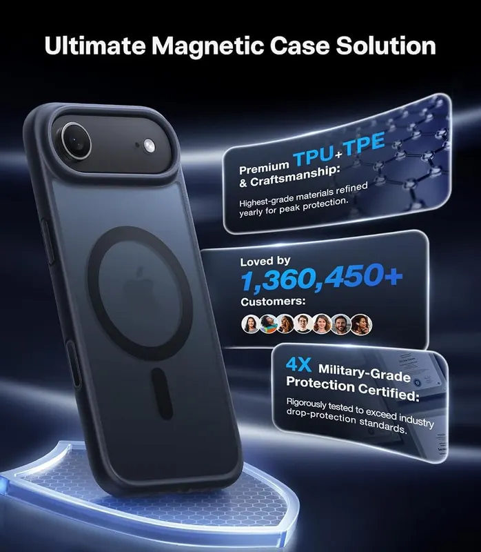 TORRAS MiniMag Power Bank 5000mAh and case – Matched protective phone case