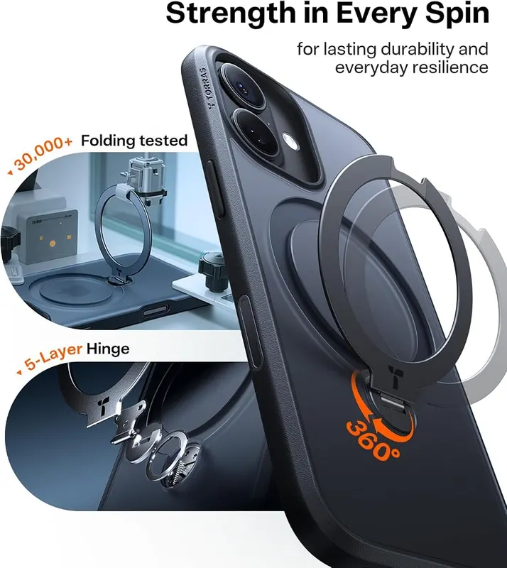 TORRAS MiniMag Power Bank 5000mAh and case – Long-lasting cell durability over five hundred cycles
