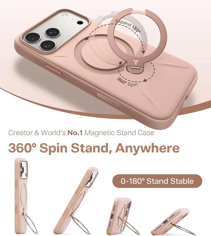 TORRAS MiniMag Power Bank 5000mAh and case – Convenient magnetic wireless charging attachment