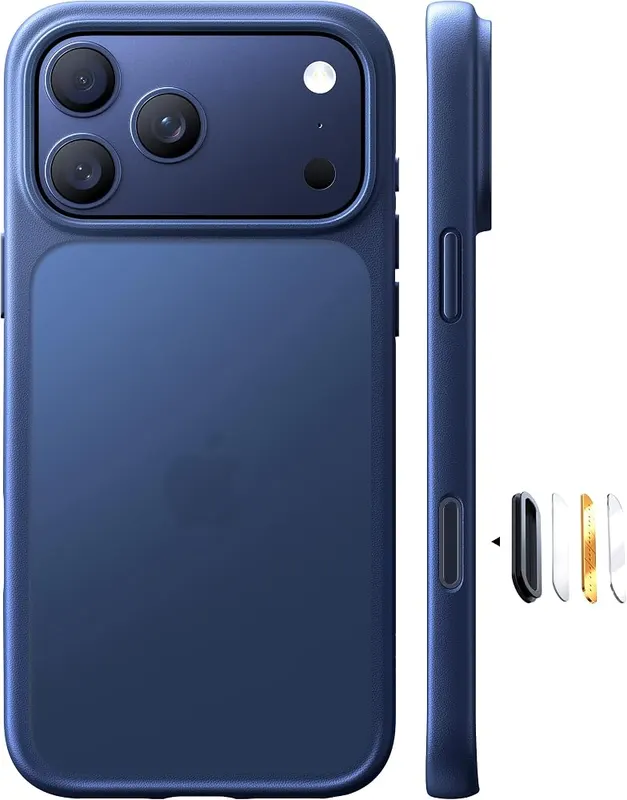 TORRAS Shockproof Case in Deep Blue-17Pro