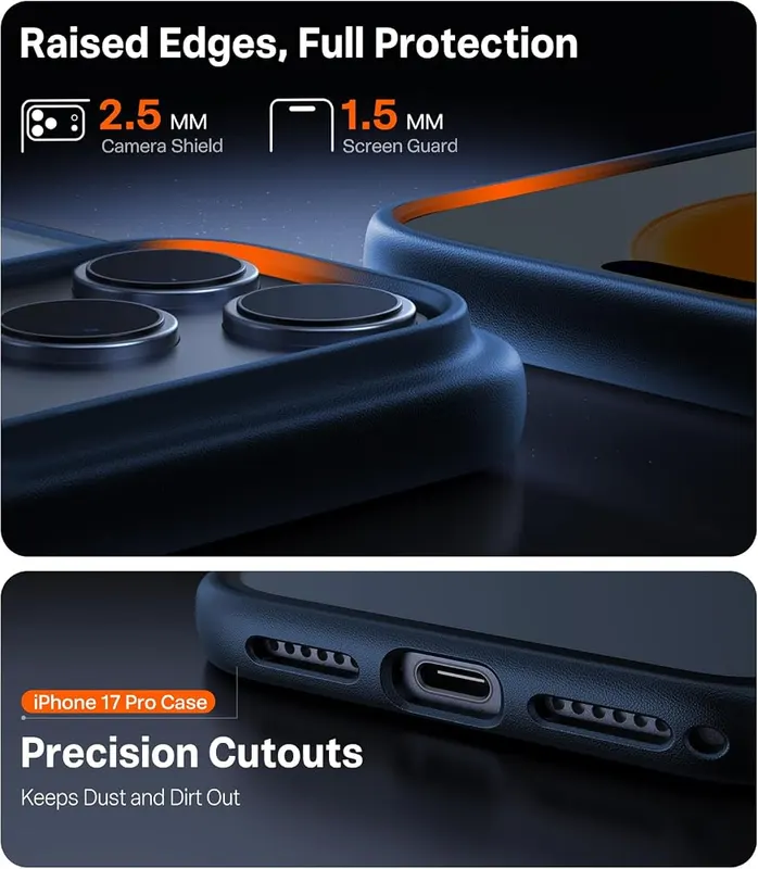 TORRAS Shockproof Case – Comes with 3 color buttons