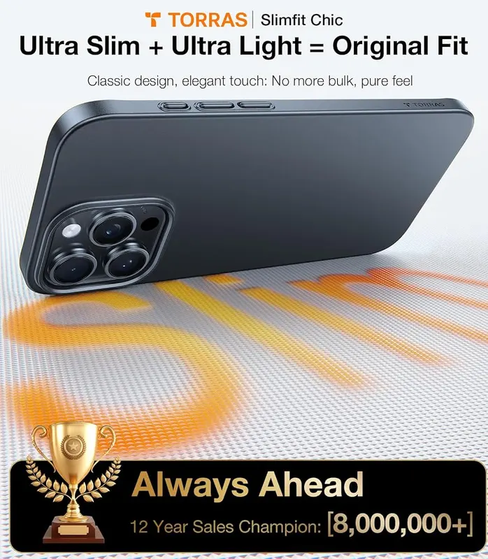 TORRAS Slim Fit – Ultra slim profile
