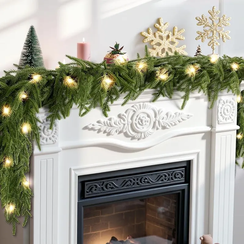 TranquilBliss 6FT Christmas Garland