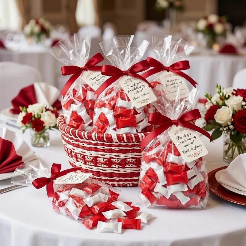 Tree Treasures Red and White Christmas and Wedding – product photo 7 of 8