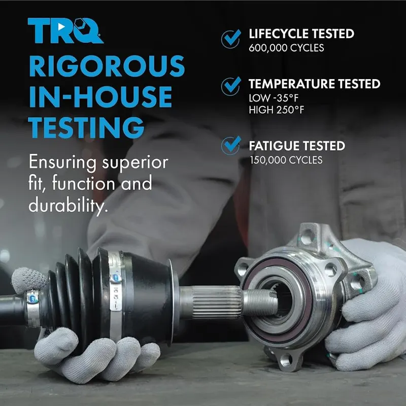 TRQ Front Left CV Axle Shaft Assembly – Ease of Installation