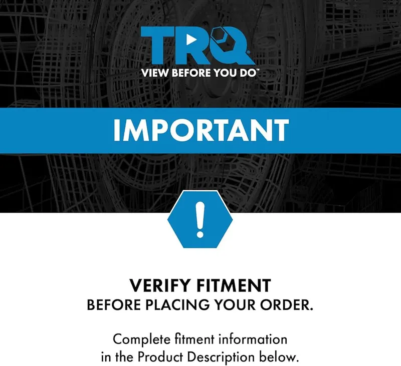 TRQ Rear Inner Brake Hose – product photo 2 of 4