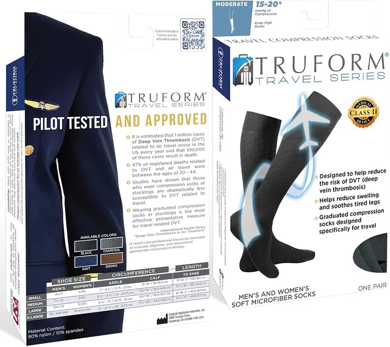 Truform Travel Compression Socks – Truform 1923