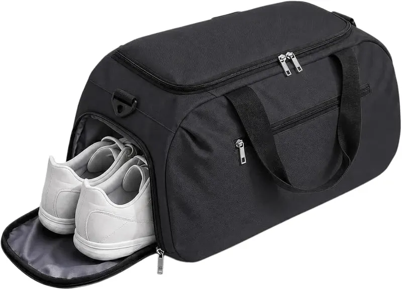 Tsctswk Soccer Bag in Black
