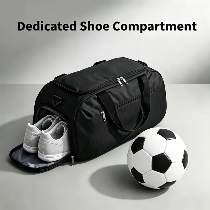 Tsctswk Soccer Bag – Dedicated Shoe Compartment