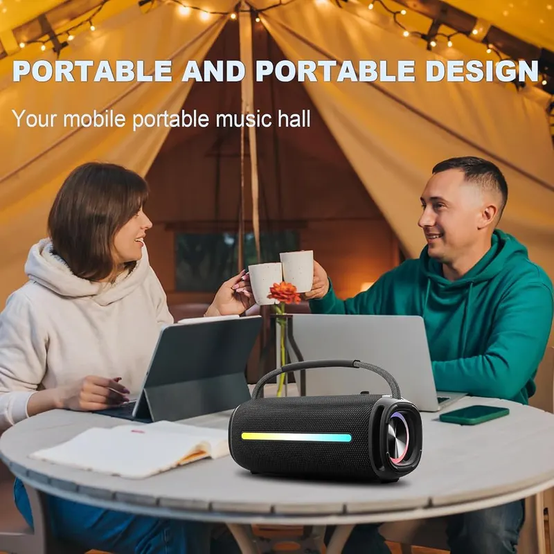 TSHAUBST Bluetooth Speaker – 20W deep bass Bluetooth speaker