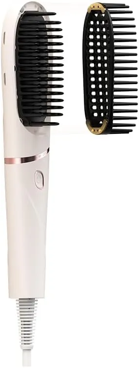 TSUYAGLA Ionic Hair Straightener Brush in White