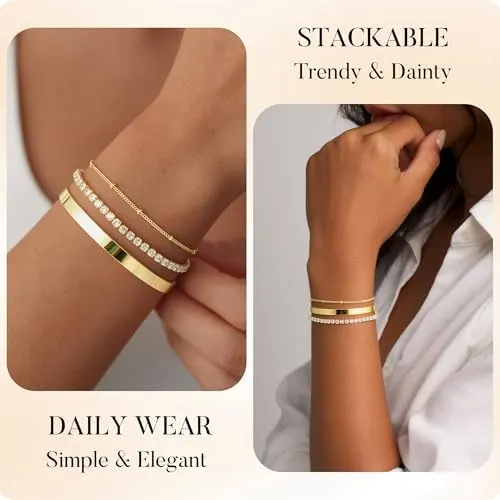 Turandoss Gold Bracelets –3 Pcs – product photo 4 of 7