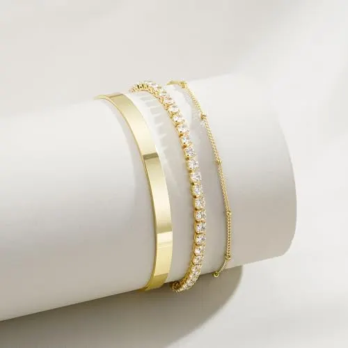 Turandoss Gold Bracelets –3 Pcs – product photo 6 of 7