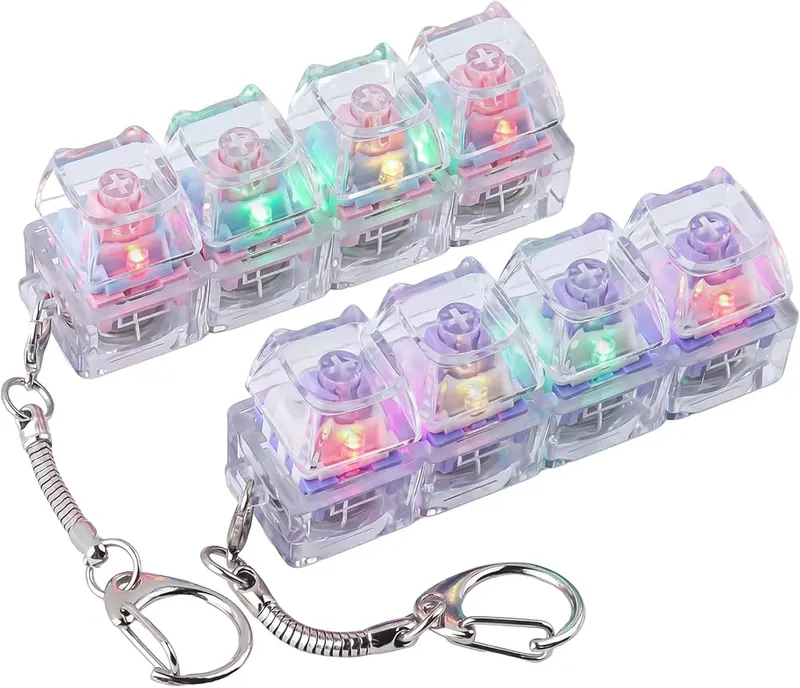 TYRIXKI 2 Pcs Keyboard Fidget Toy