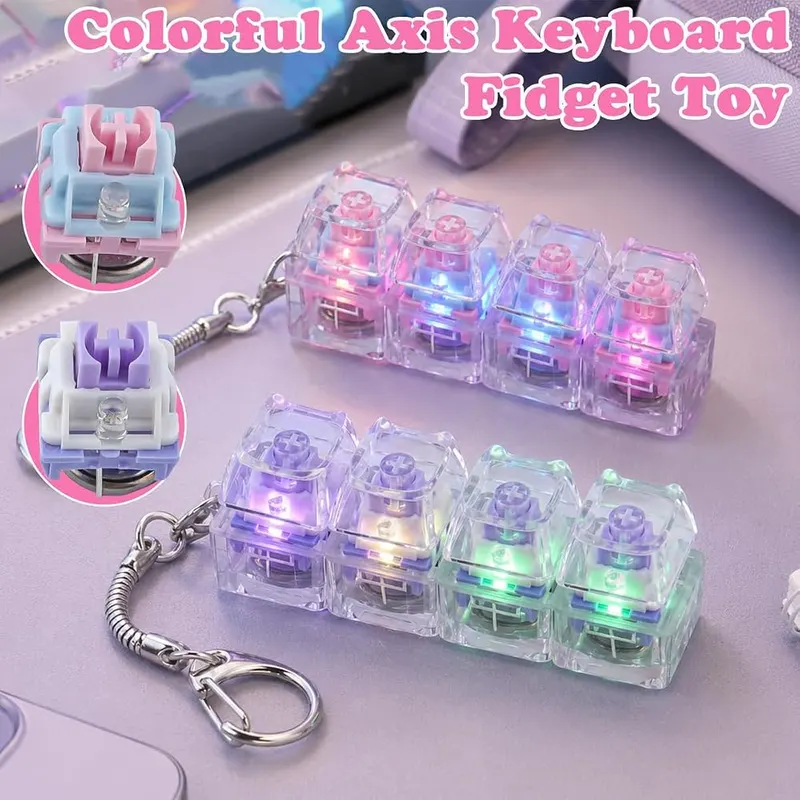 TYRIXKI 2 Pcs Keyboard Fidget Toy – Durable Material