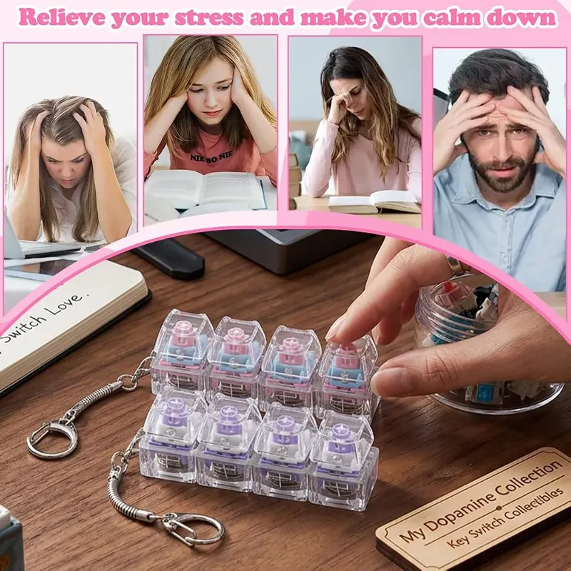 TYRIXKI 2 Pcs Keyboard Fidget Toy – product photo 7 of 8