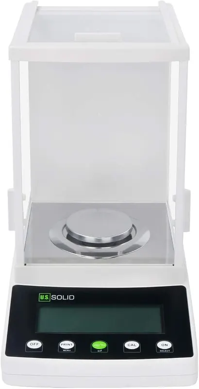 U.S. Solid 0.1mg Analytical Balance RS232 – Hassle-Free Internal Calibration