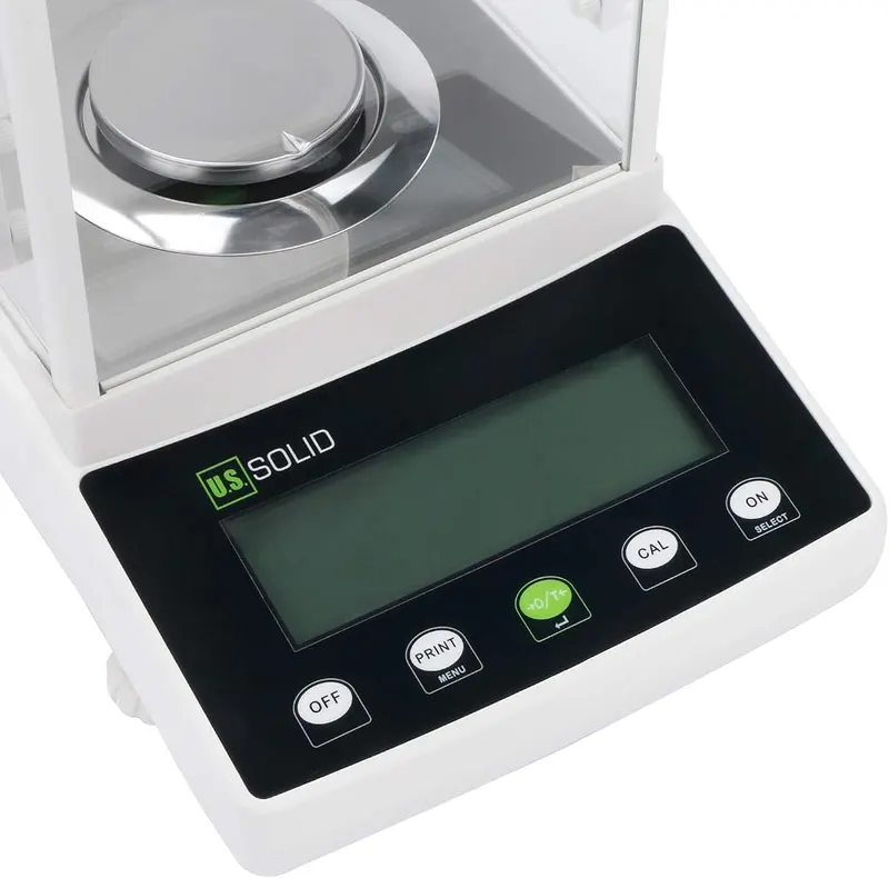 U.S. Solid 0.1mg Analytical Balance RS232 – Advanced Additional Functions