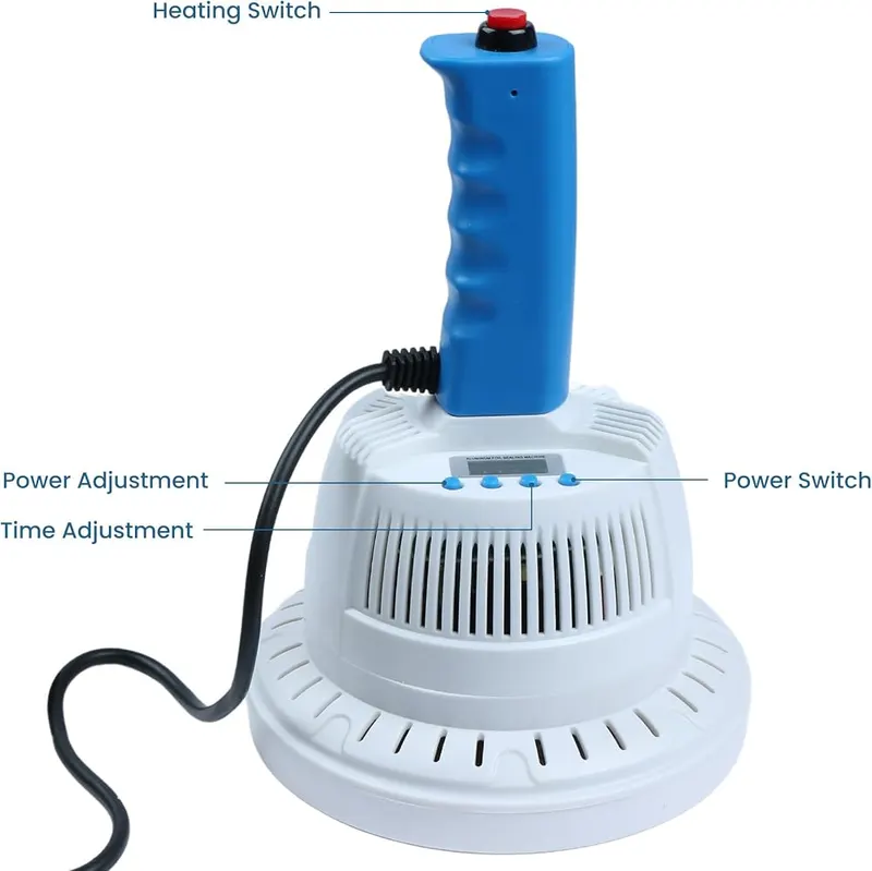 U.S. Solid Handheld Induction Sealer 20-130mm – Adjustable sealing size from 20 to 130mm