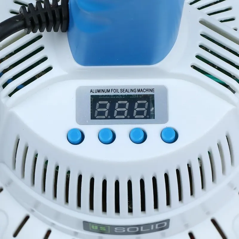 U.S. Solid Handheld Induction Sealer 20-130mm – Power settings from 500 to 1000 watts