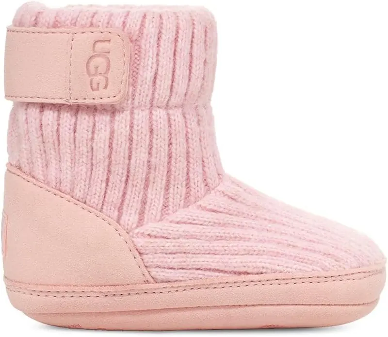 UGG Unisex-Baby Skylar Slipper – Microfiber outsole with slip resistant rubber print