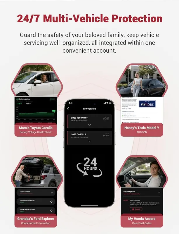 UJS Rocco Pro OBD2 Scanner Bluetooth – product photo 8 of 9