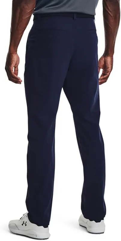 Under Armour Men’s Matchplay Golf Pants (410) Midnight Navy / / Midnight Navy – Smooth, stretchy woven fabric is light but durable