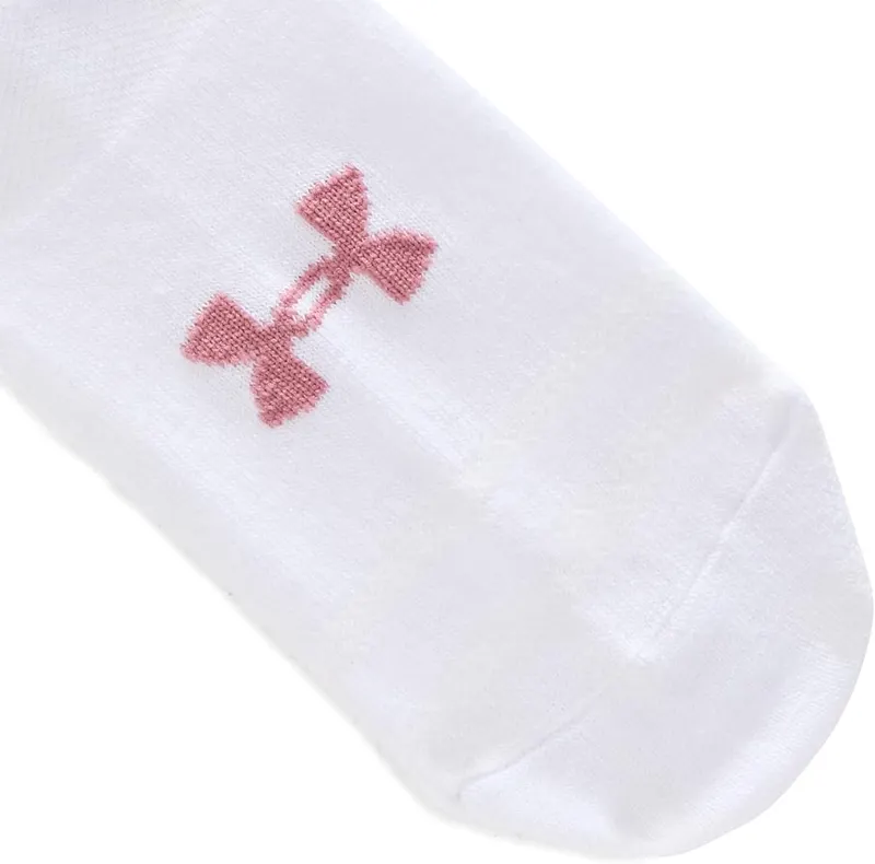 Under Armour Unisex Essential Low Socks 6 Pack – Locked-in fit design keeps sock securely on heel