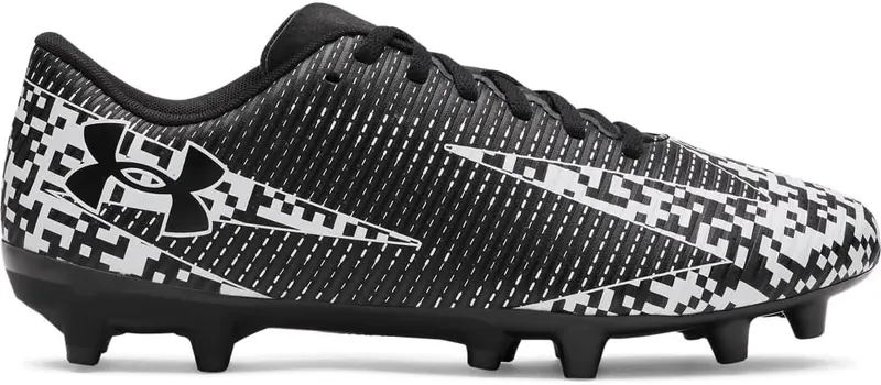 Under Armour Unisex Shadow Select 3 FG (004) Black/White/White – TPU outsole with conical studs provide ideal traction