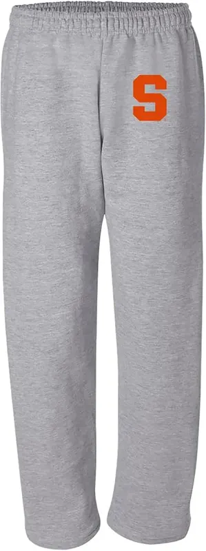 Underground Printing Syracuse Primary Logo Sweatpants in Syracuse Orange Oxford
