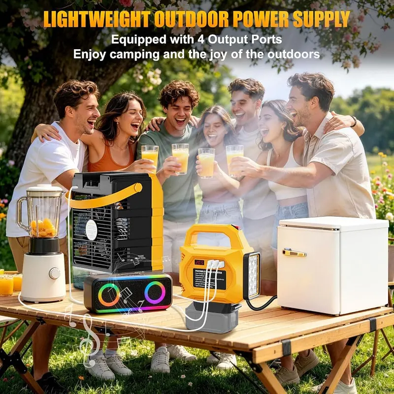 Uniqwamo 250W Power Inverter Compatible – Includes one standard AC outlet