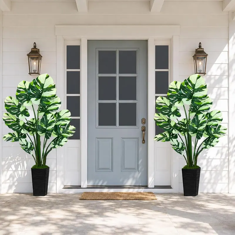 UPBUD Artificial Monstera Plant – product photo 9 of 9