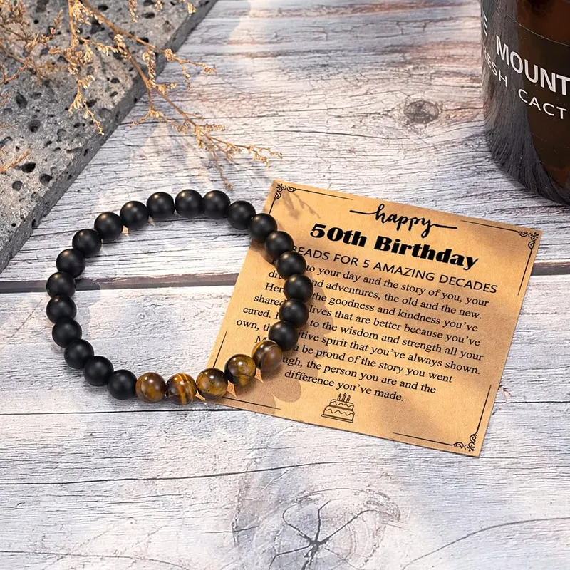 UPROMI 50th Birthday Gifts Decorations – 50th Birthday Gifts for Men