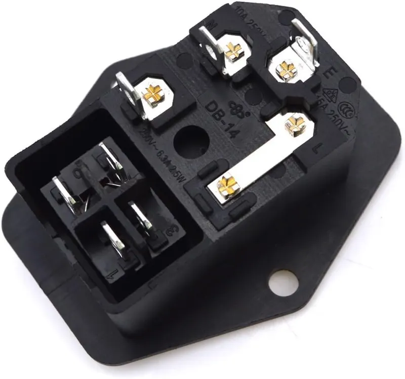 URBEST Inlet Module Plug 5A Fuse Switch – Product Name