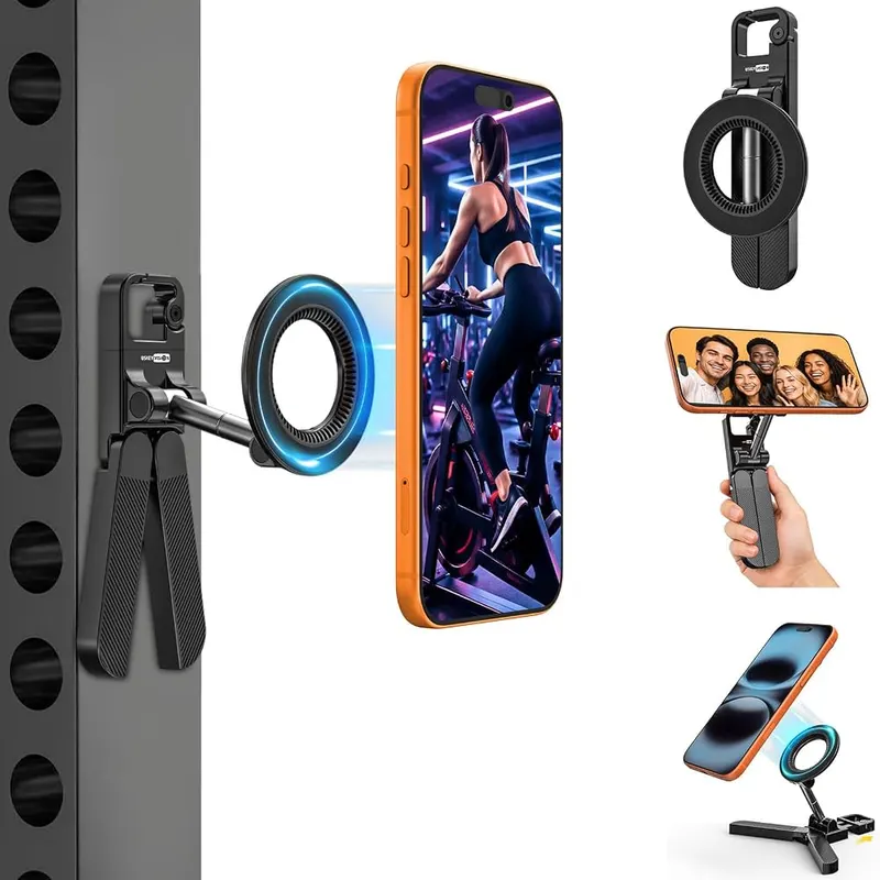 USKEYVISION Magnetic Phone Mount Holder in Black