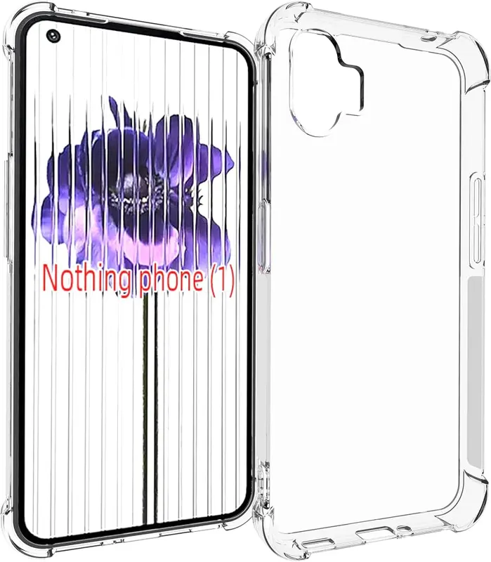 USTIYA Case for Nothing Phone 1 Clear