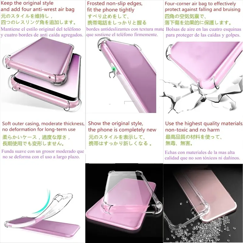 USTIYA Case for Nothing Phone 1 Clear – product photo 7 of 7