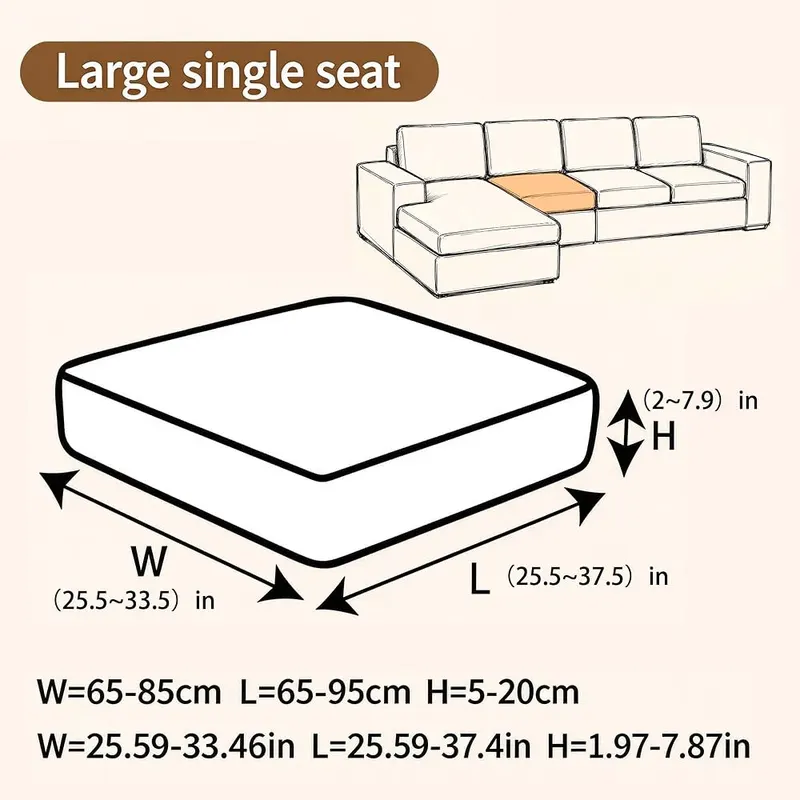 UWWGKK Modular Sofa Cover Sectional Couch Slipcovers – Protects furniture from pets