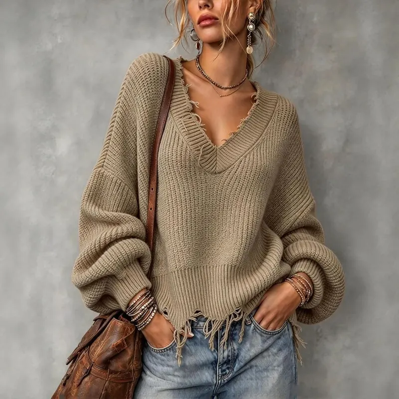 V Neck Sweaters – product photo 2 of 3
