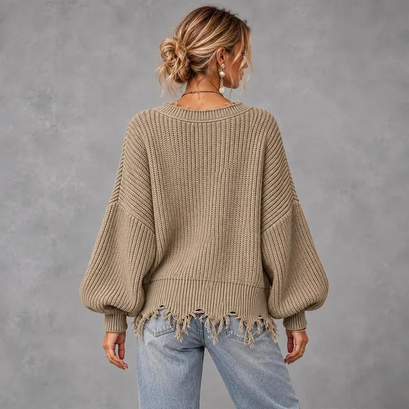 V Neck Sweaters – product photo 3 of 3
