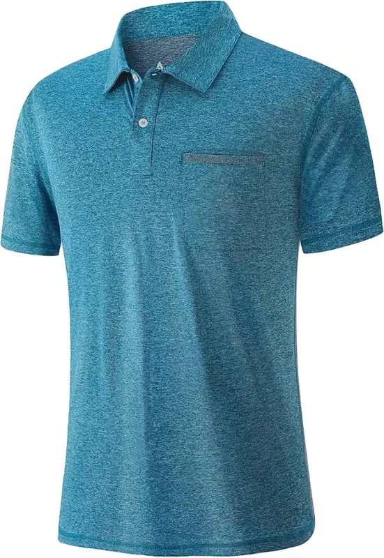 V VALANCH Men’s Polo Shirts