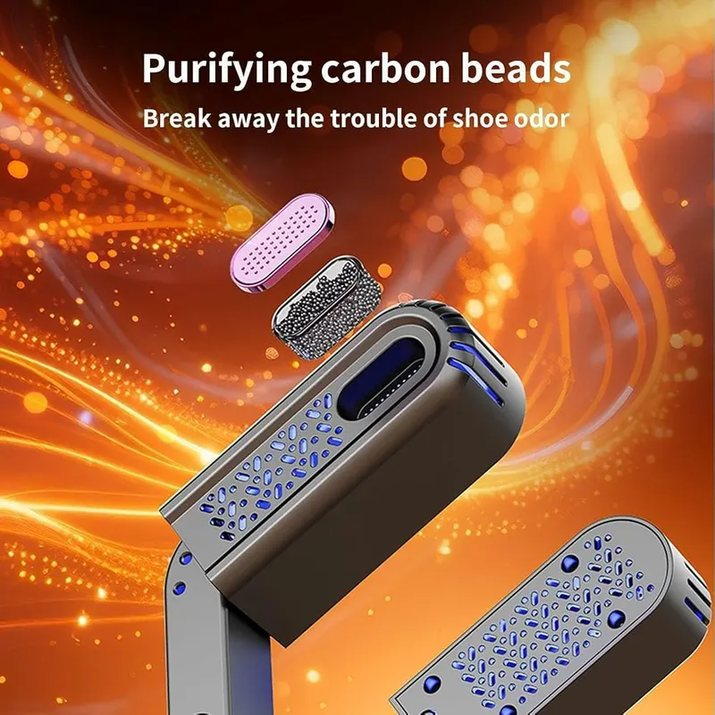 VANTREEGAO Telescopic Shoe Dryer – Steady temperature heating technology