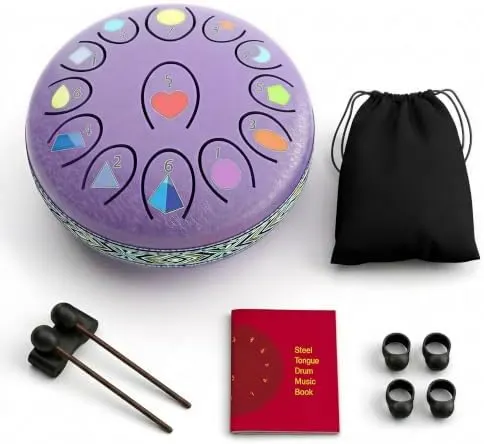 Vazyro Rain Drum – 6.8 inch steel tongue drum